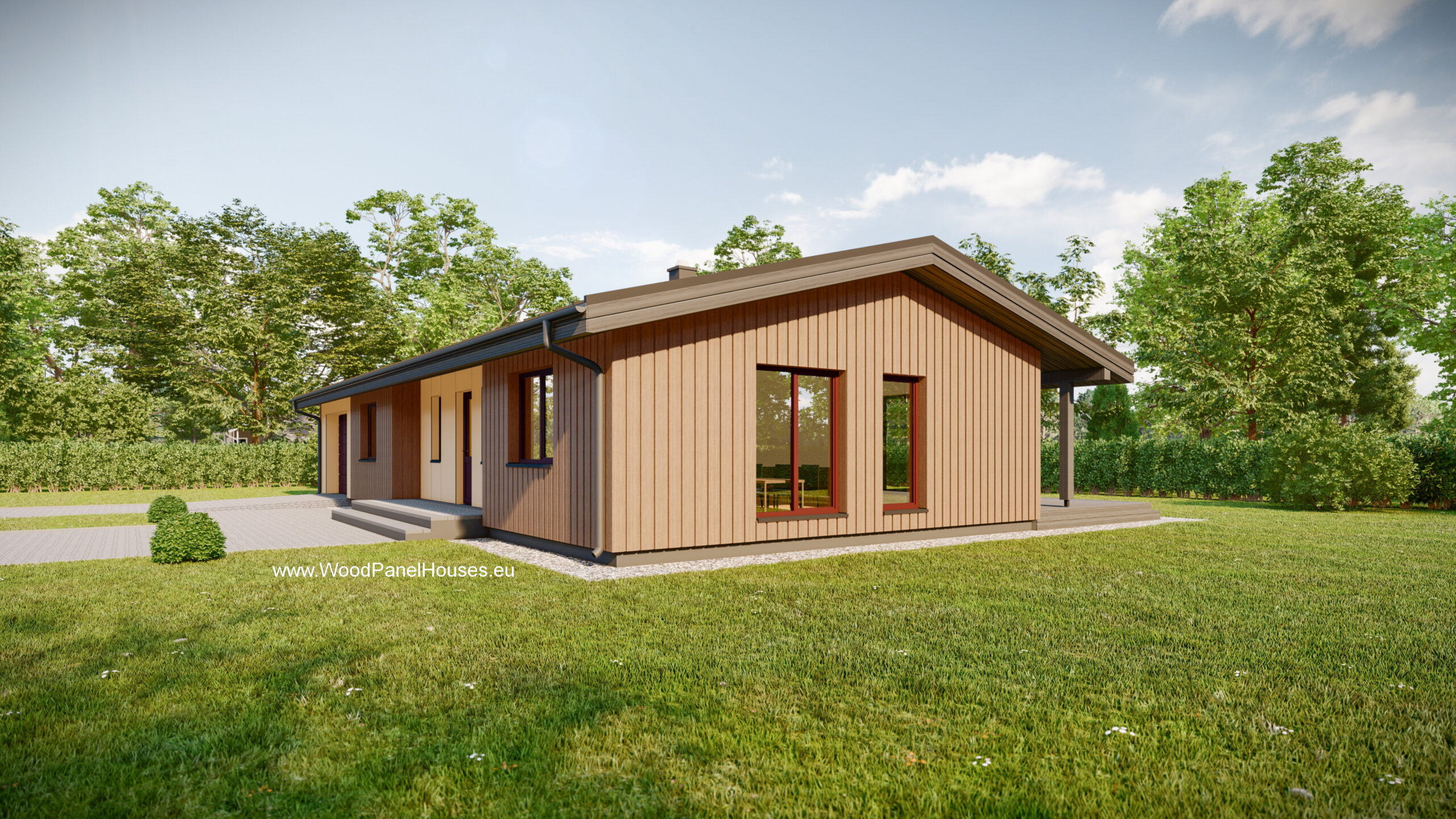 Одноэтажный дом