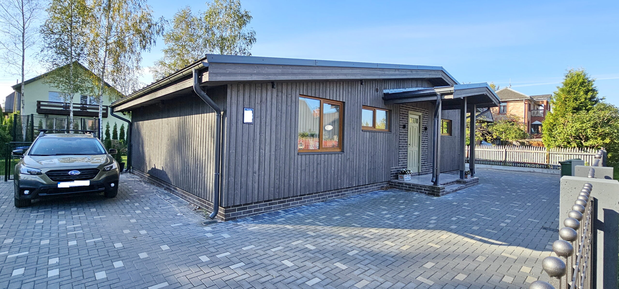 uzbūvēt koka karkasa māju