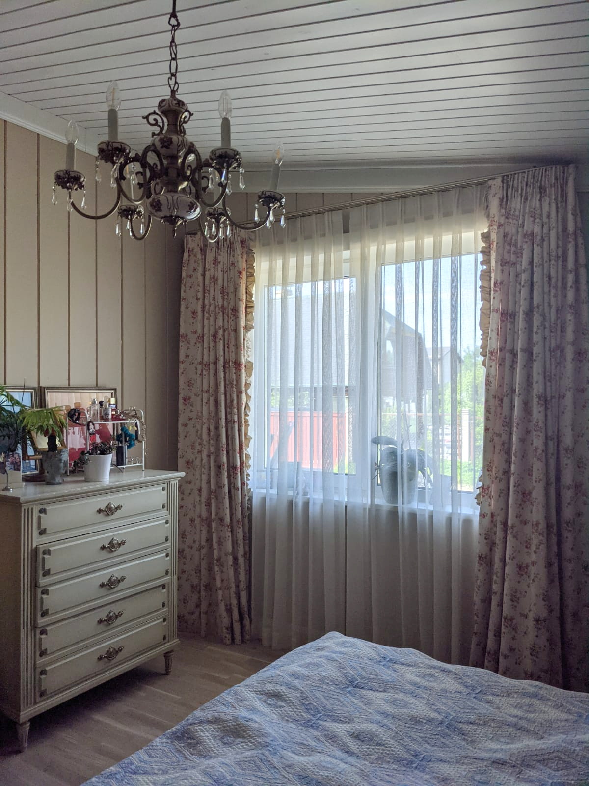 wooden house interior